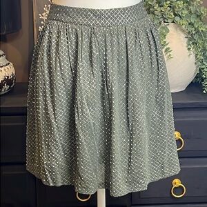 ANTHROPOLOGIE‎ by Gryphon Beaded Silk Mini Size Large NWT